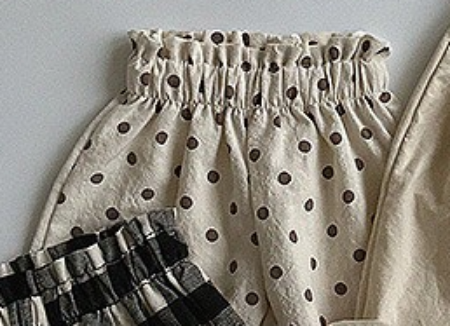 Baby Solid Color Loose Casual Pants-5